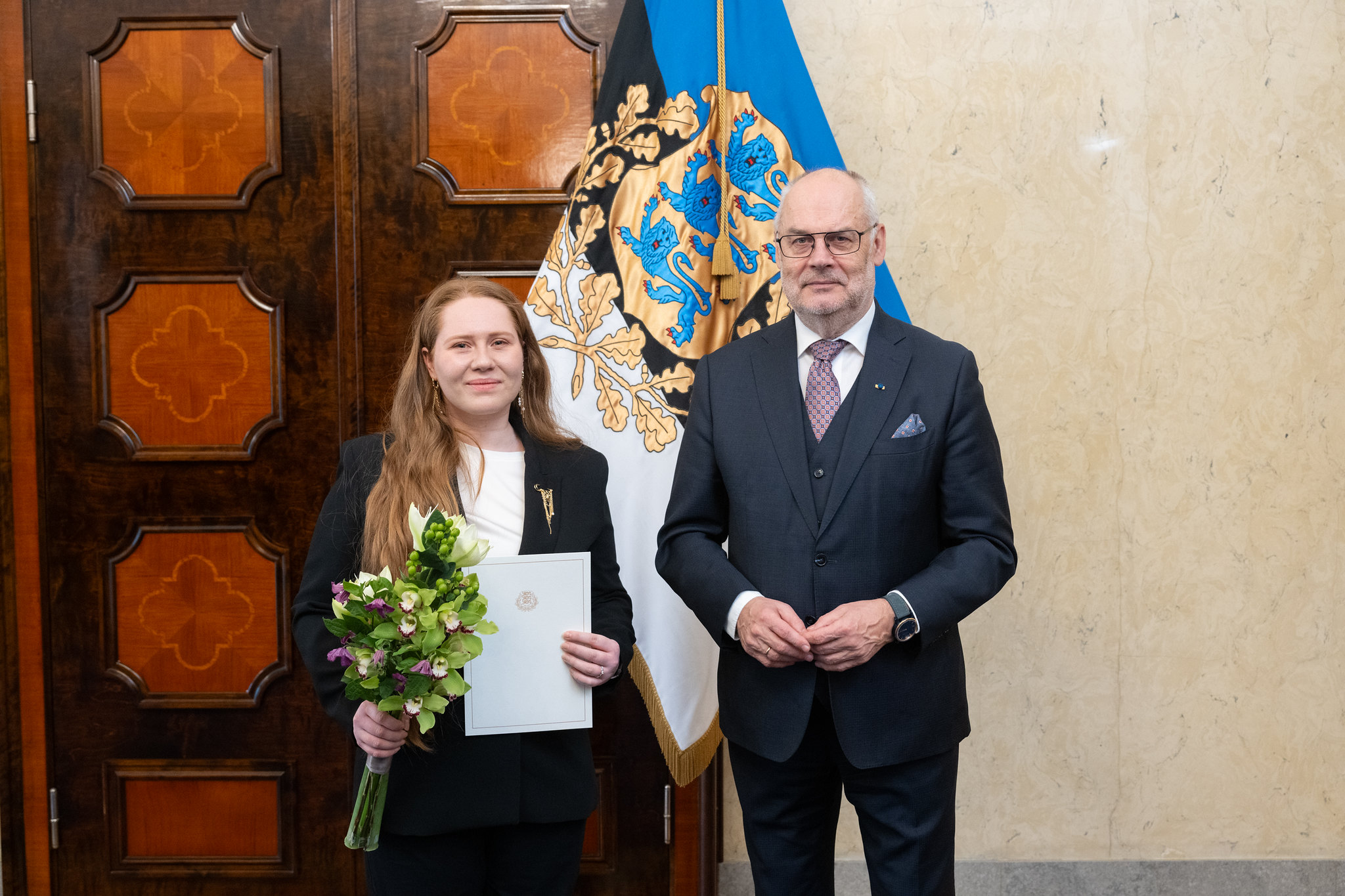TalTechi Virumaa kolledži teadur Karolina Kudelina Zhang pälvis Vabariigi Presidendi noore inseneri preemia