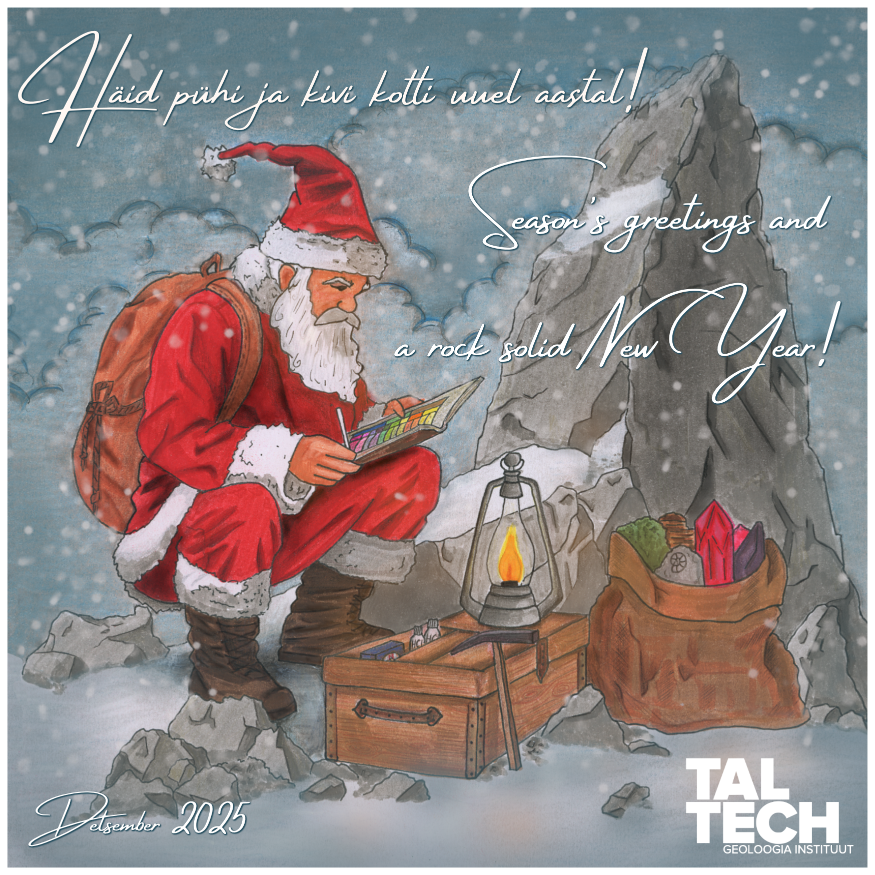 xmas card with Santa