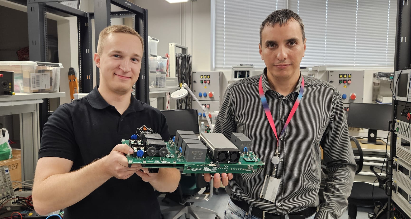 Hans Anniste ja Andrei Blinov TalTech
