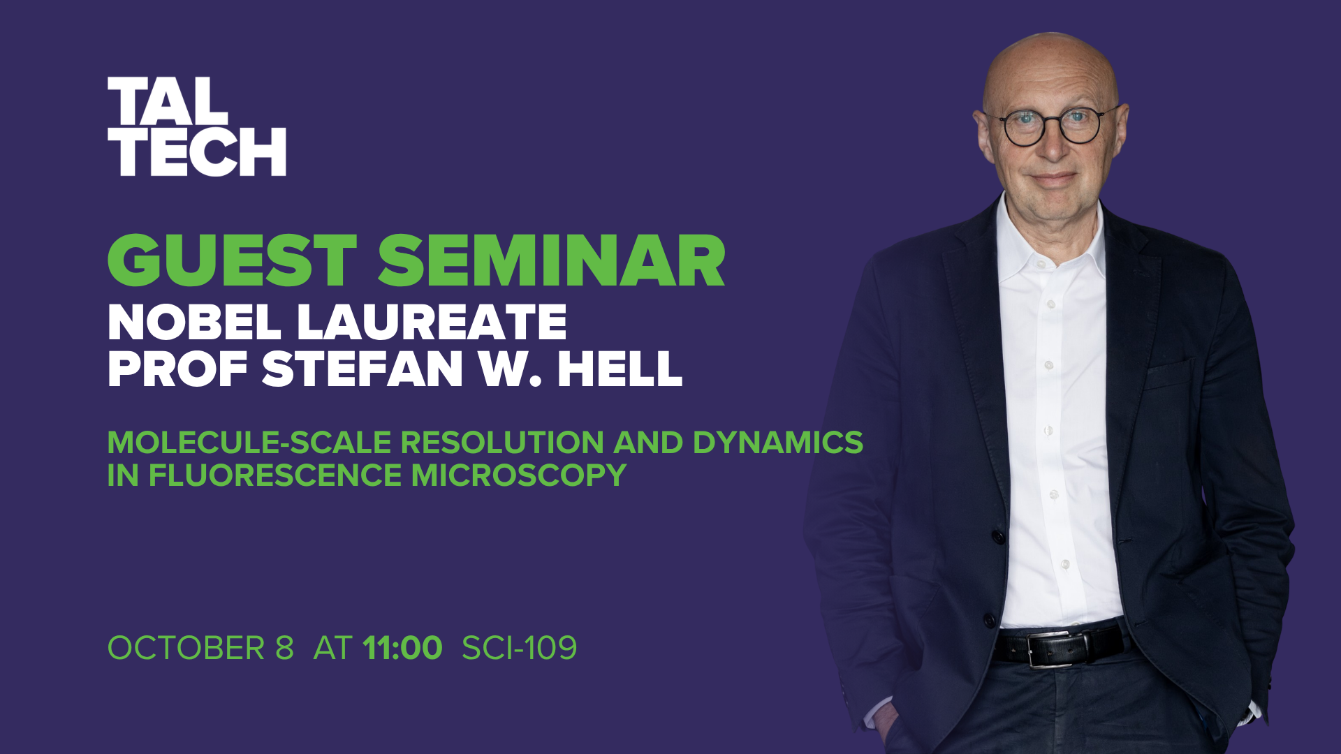 Stefan W Hell guest seminar info