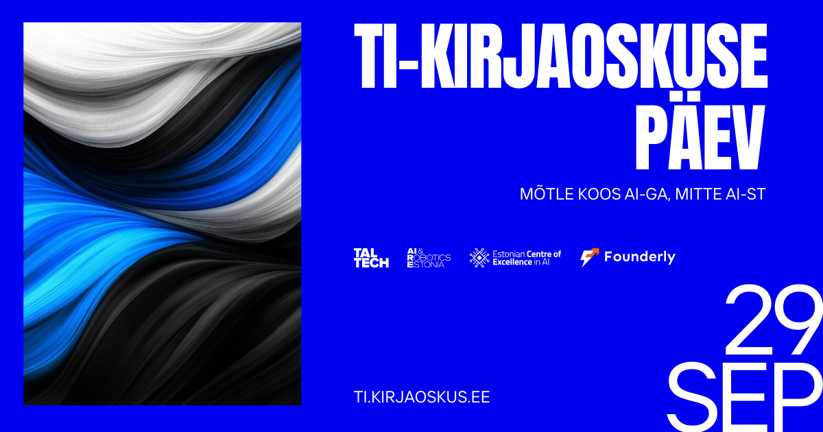 TI kirjaoskuse päeva bänner