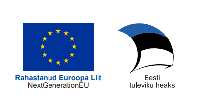 Euroopa Liidu lipp ja Eesti lipp, kaasrahastaja logo