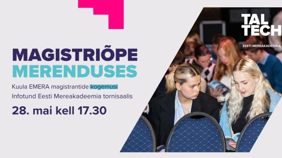 Magistriõppe infotund 28.05