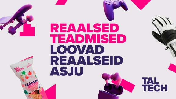 TalTechi 2026 vastuvõtukampaania üldvisuaal