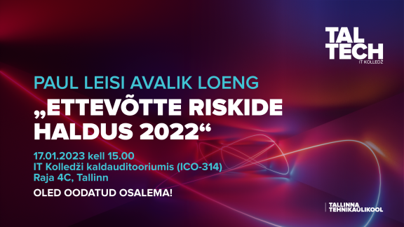 Paul Leisi avalik loeng 17.01.2023