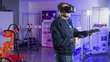 VR ja juhtseadmete testimine laboris