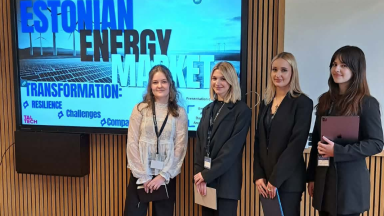 Author: Private Collection I From left to right: Anastasiia Neizhko, Arina Kozik, Daniela Daudiša, and Janne Emilie Lasson.