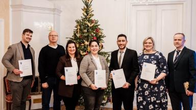 Rõõmsad stipendiaadid