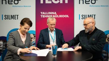TalTech ja NEO Performance Materials allkirjastasid 08.12.2025 koostöölepingu