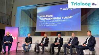 Trialoogi debatt. Foto: Eveliis Vaaks
