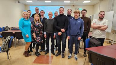 Vesinikukursuse lõpetajad Virumaa kolledžis H2CoVE projekti raames