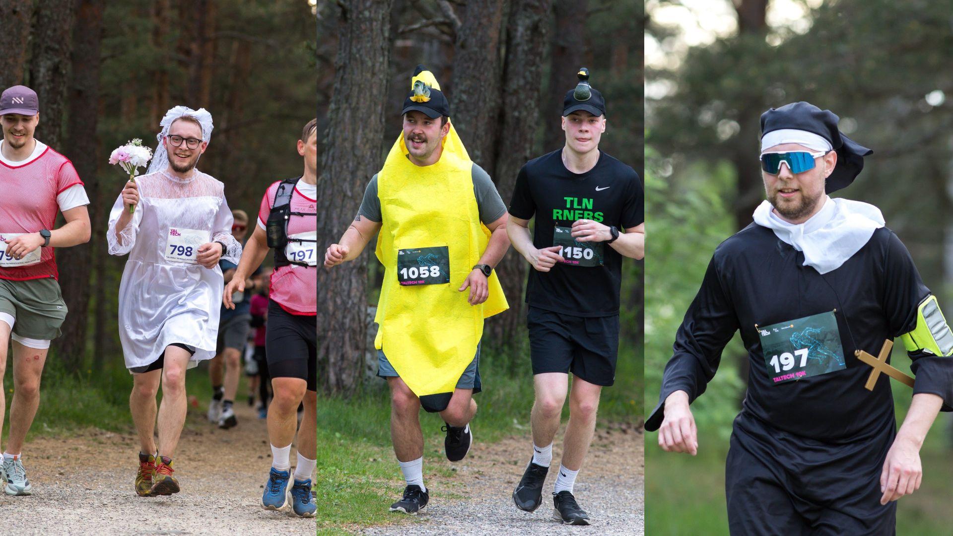 TalTechi 10 km jooksu kostüümid