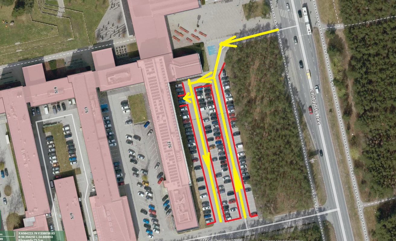 Parkimine Ettevõtluspäeval