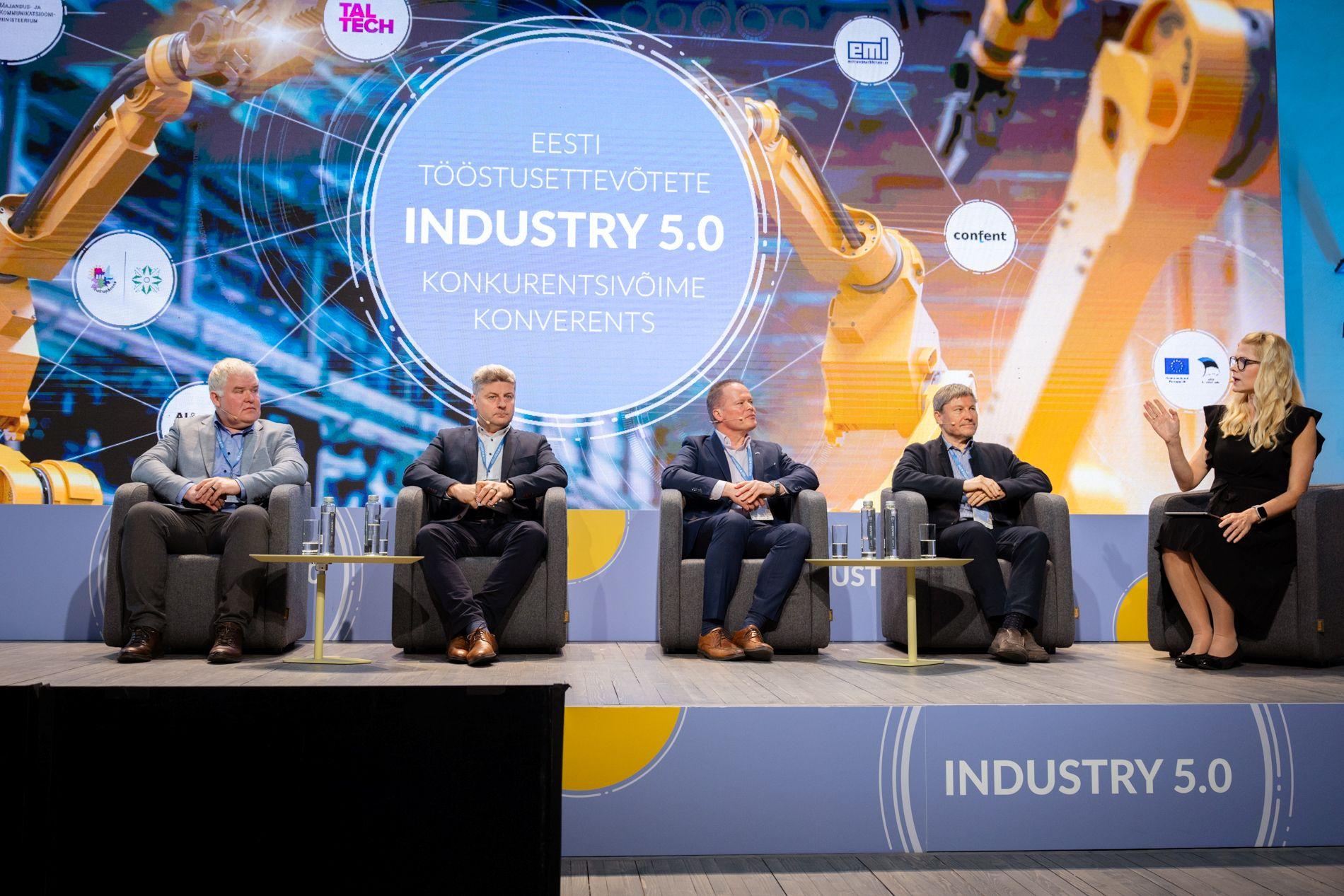 4 juhi paneel Industry 5.0 konverentsi laval