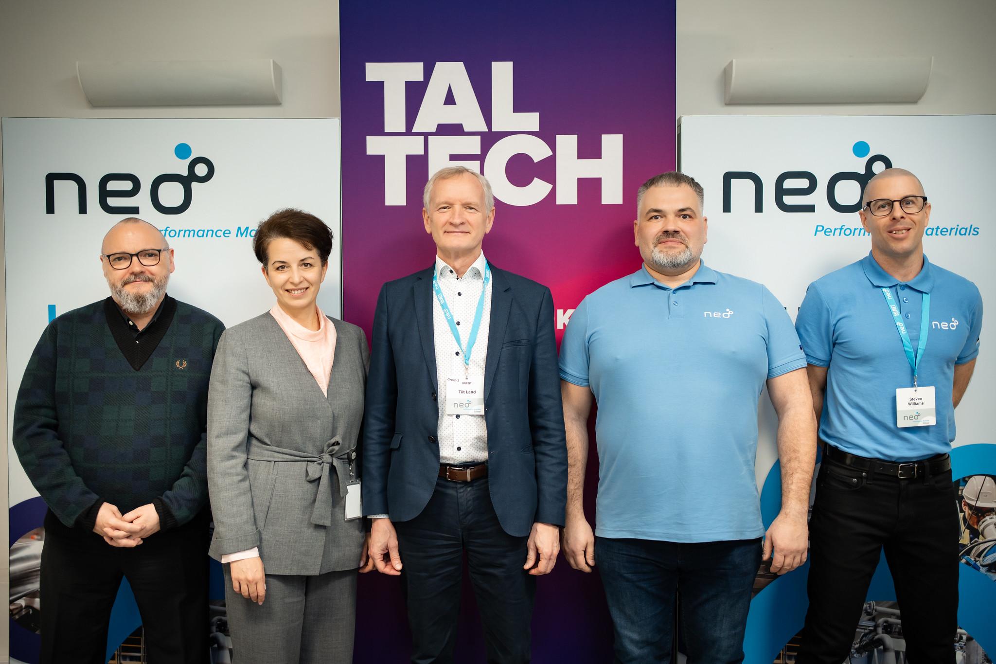 TalTechi rektor Tiit Land ja NPM juhtkond allkirjastasid 8. detsembril 2025 koostöölepingu