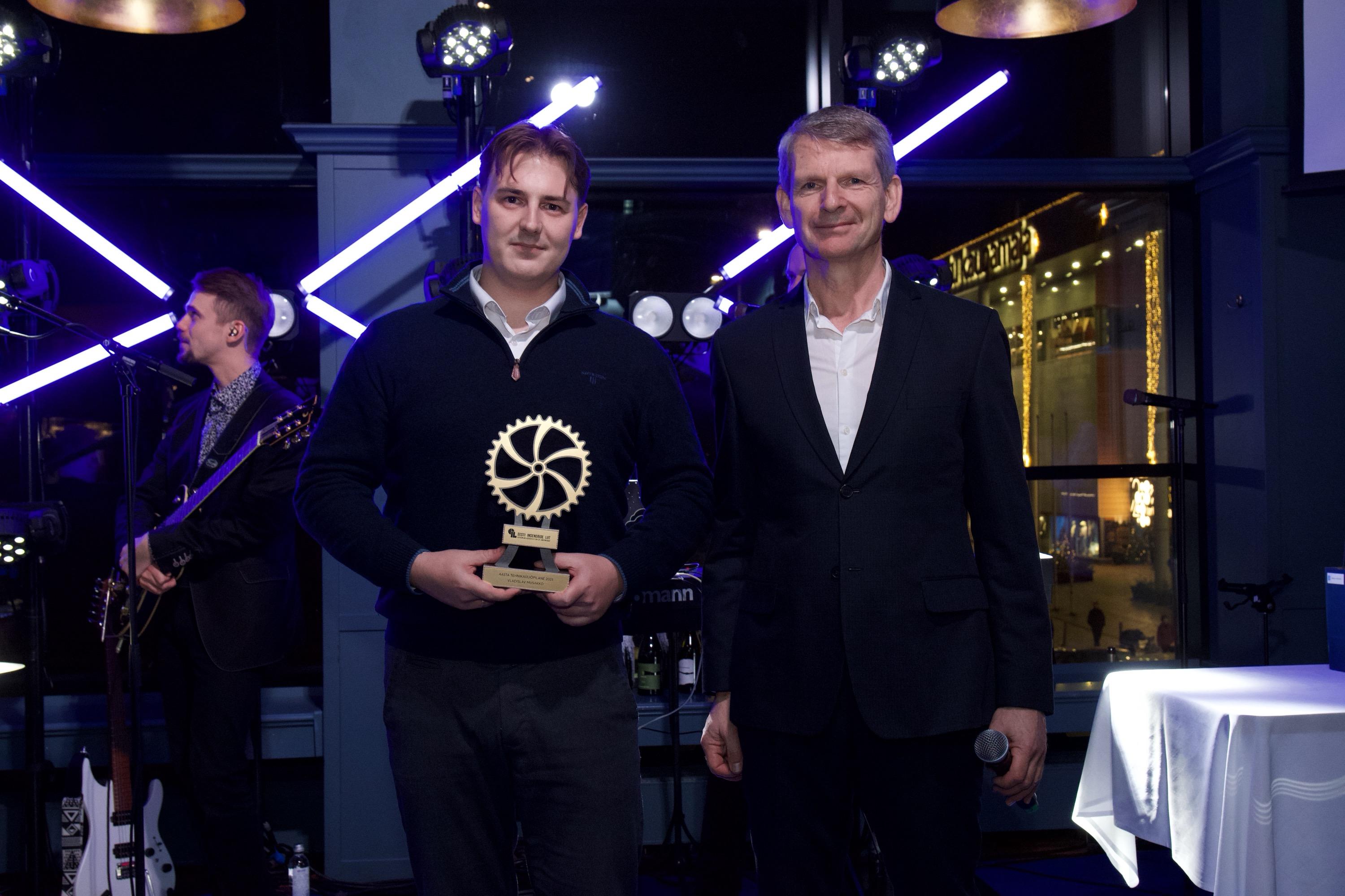 aasta tehnikaüliõpilane Vladislav Musakko