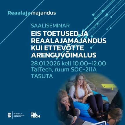 reaalajamajandus plakat