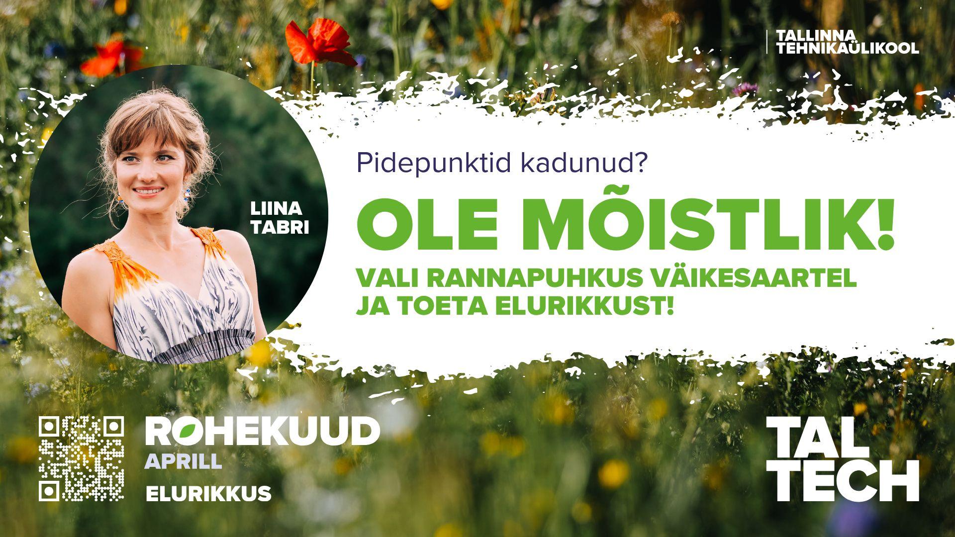 Liina Tabri soovitab rannapuhkust väikesaartel