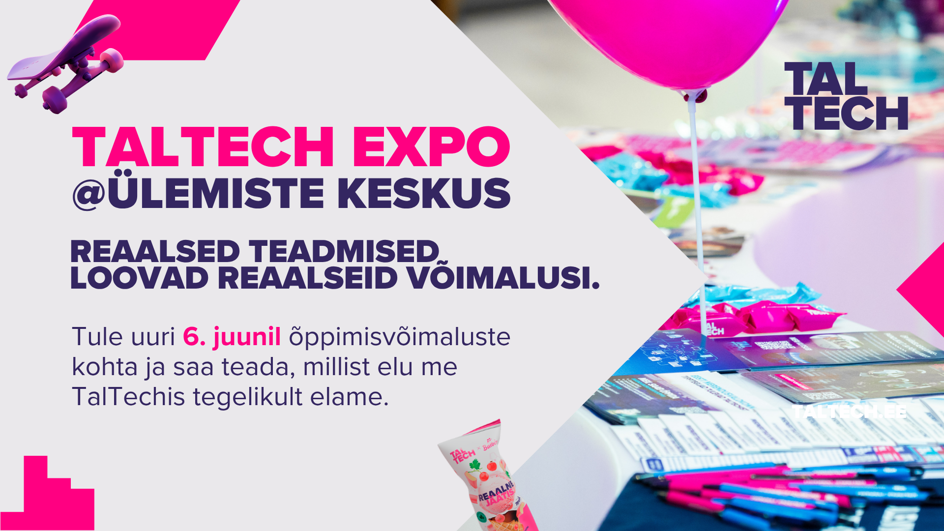 TalTech Expo @Ülemiste keskus 2026