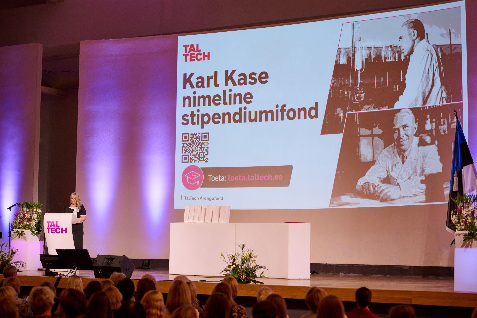 Karl Kase stipendiumi väljakuulutamine