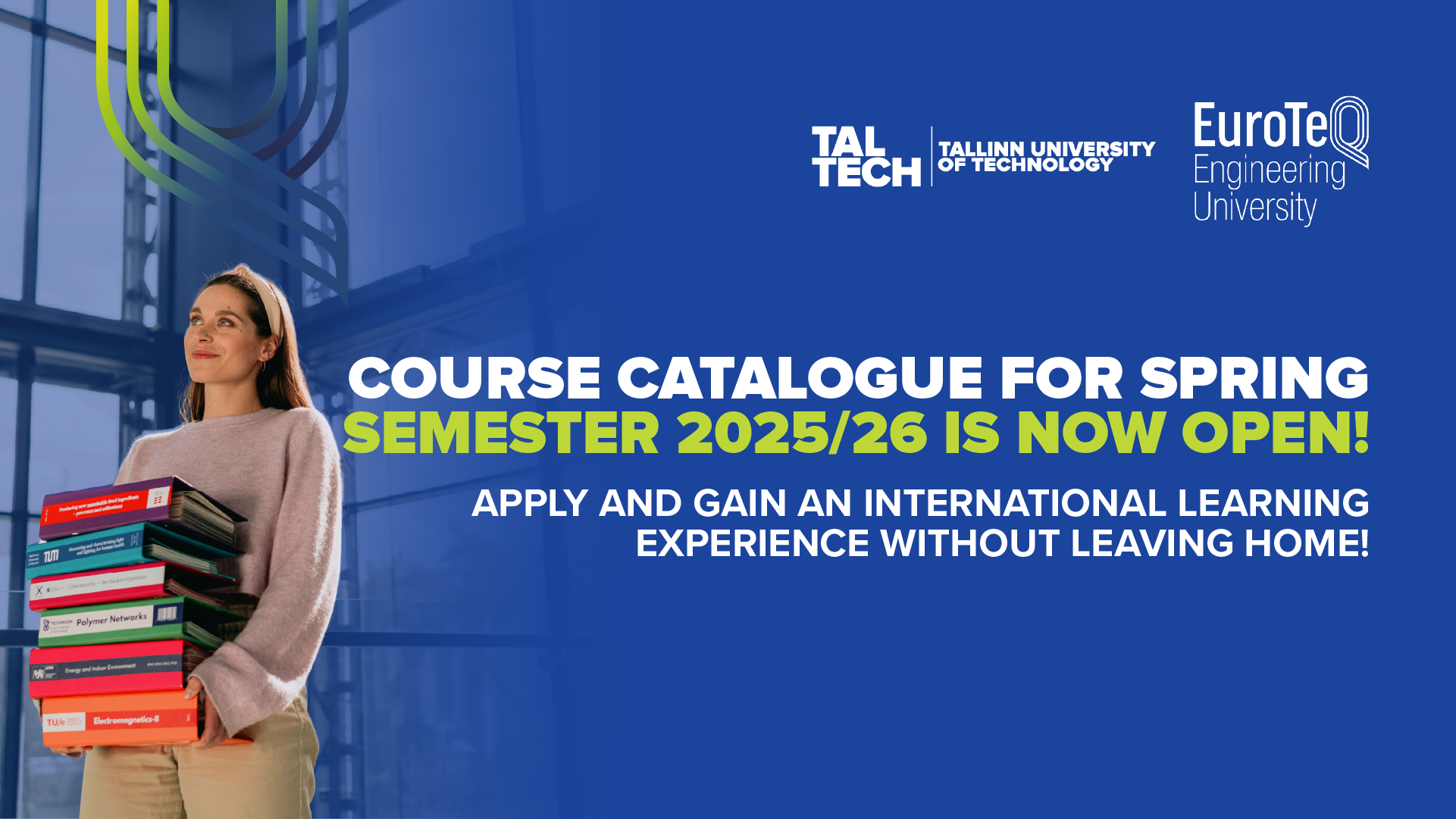 EuroTeQ kursusekataloog 2025/26 spring semester ENG