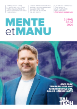 ajakirja esikaas, kaanel Aivo Olev