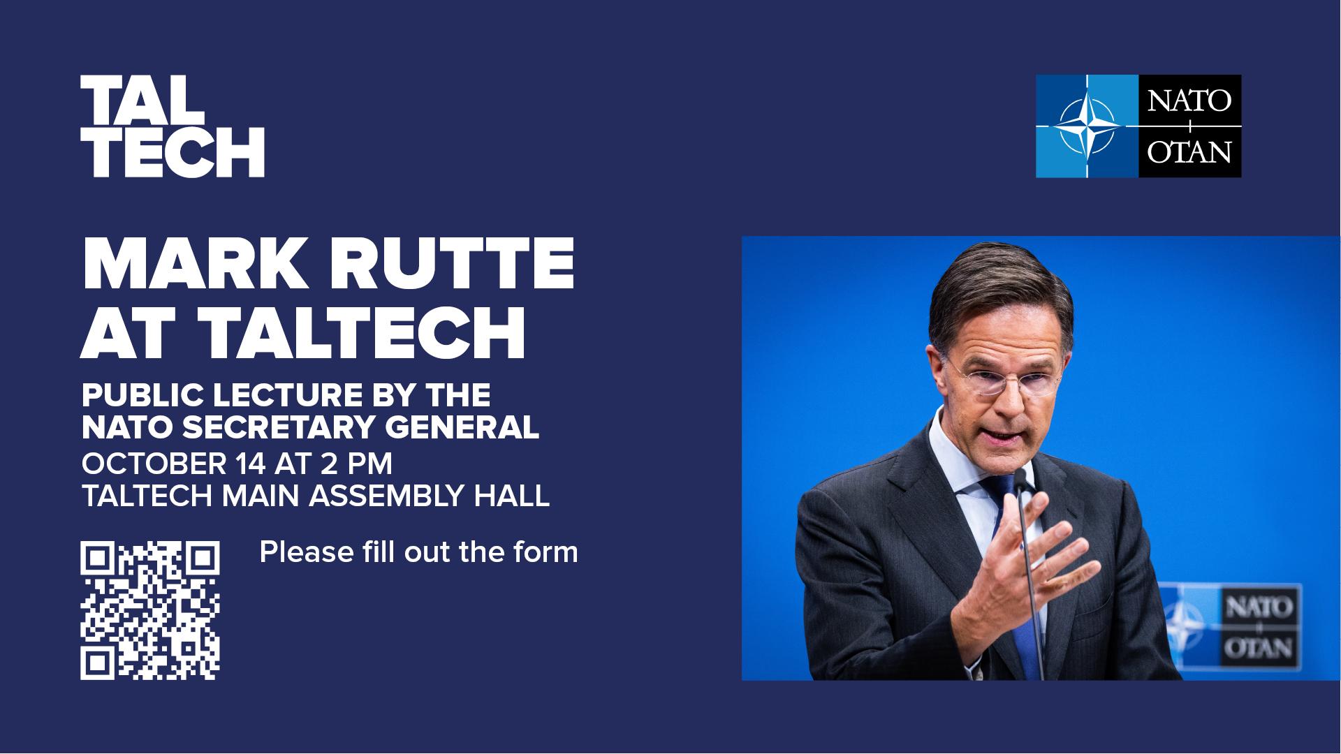 Mark Rutte, bänner