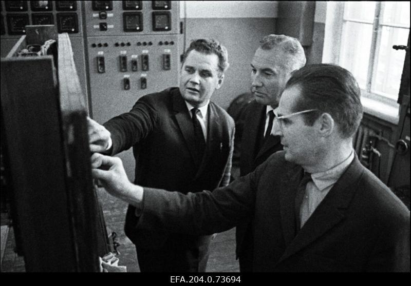 H. Tiismus, H. Jänes ja E. Risthein 1973