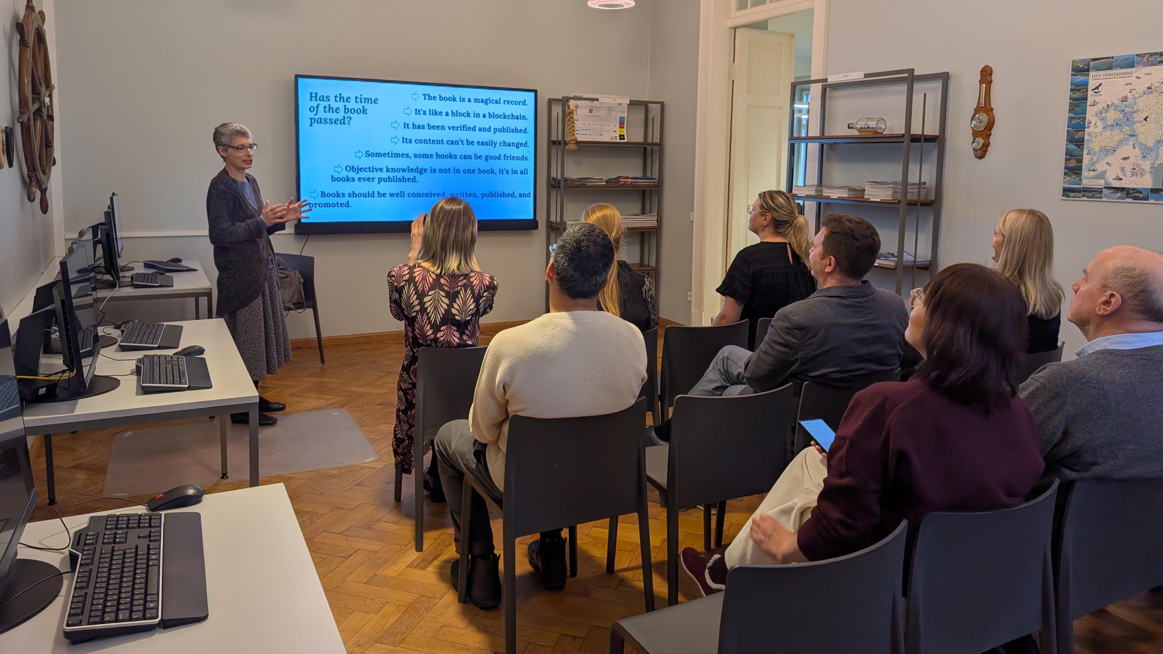 Maritime Cybersecurity raamatu esitlus