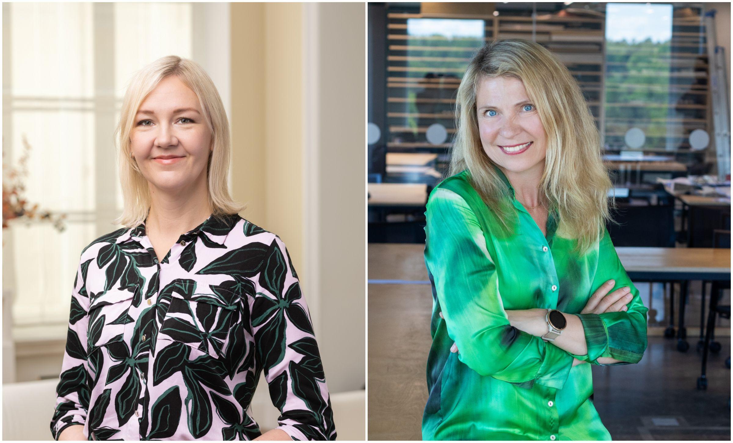 Kristel Kriisa ja Ingrid Pappel