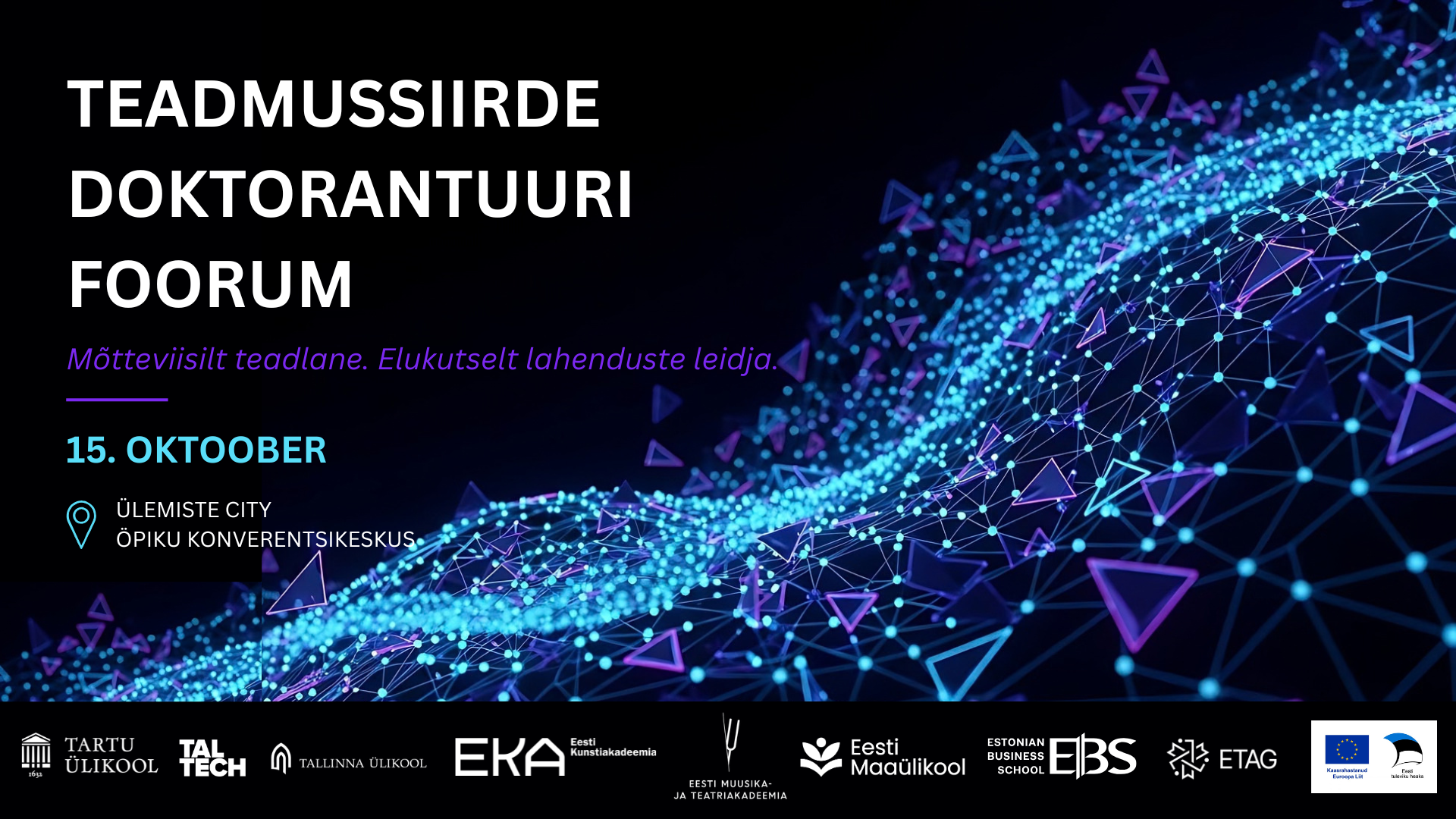 Teadmussiirdedoktorantuuri foorum