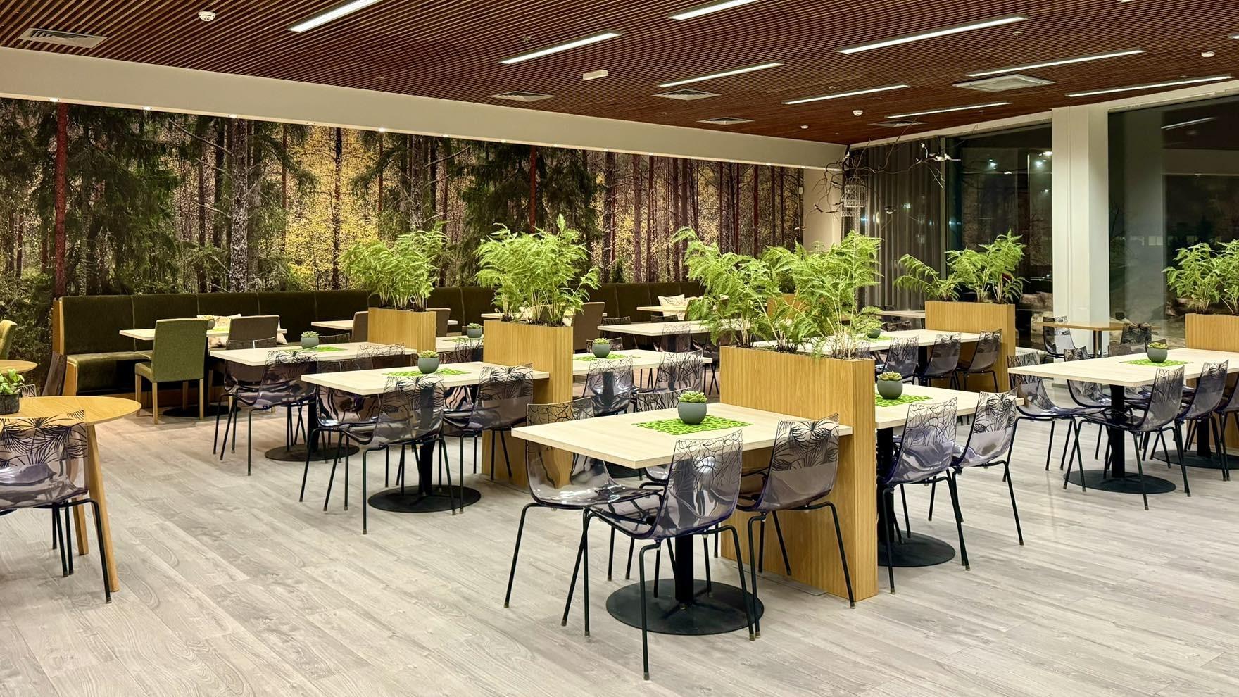 Tallinna Tehnikaülikooli Mustamäe linnaku lõunarestoran Mets Mäealuse