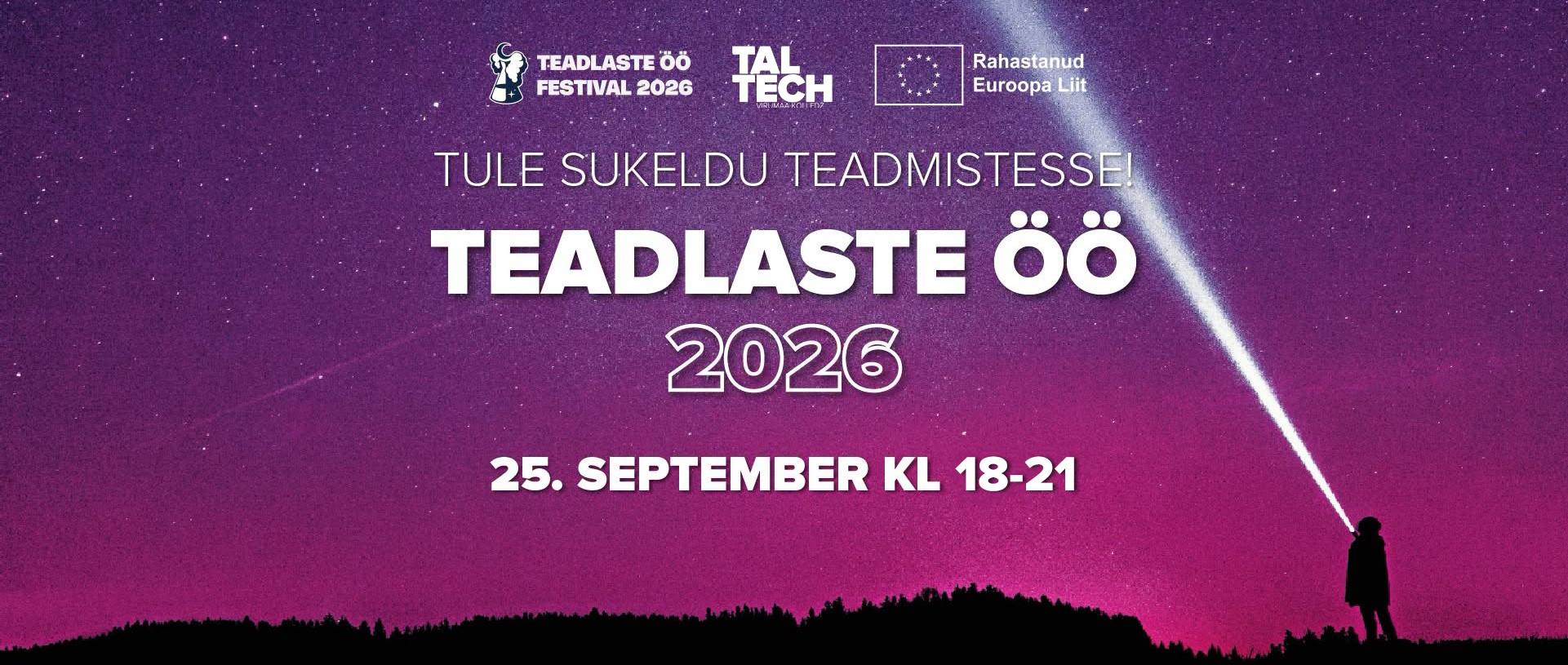 TalTechi Virumaa kolledži Teadlaste öö 2026