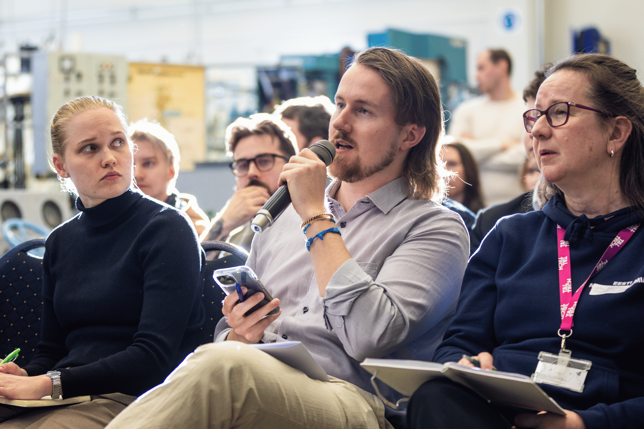 Jury member Tuomo Veivo from Redstone VC in the middle. Author: Jürgen Randma