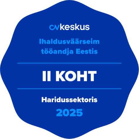 Cvkeskus 2. koht haridussektoris