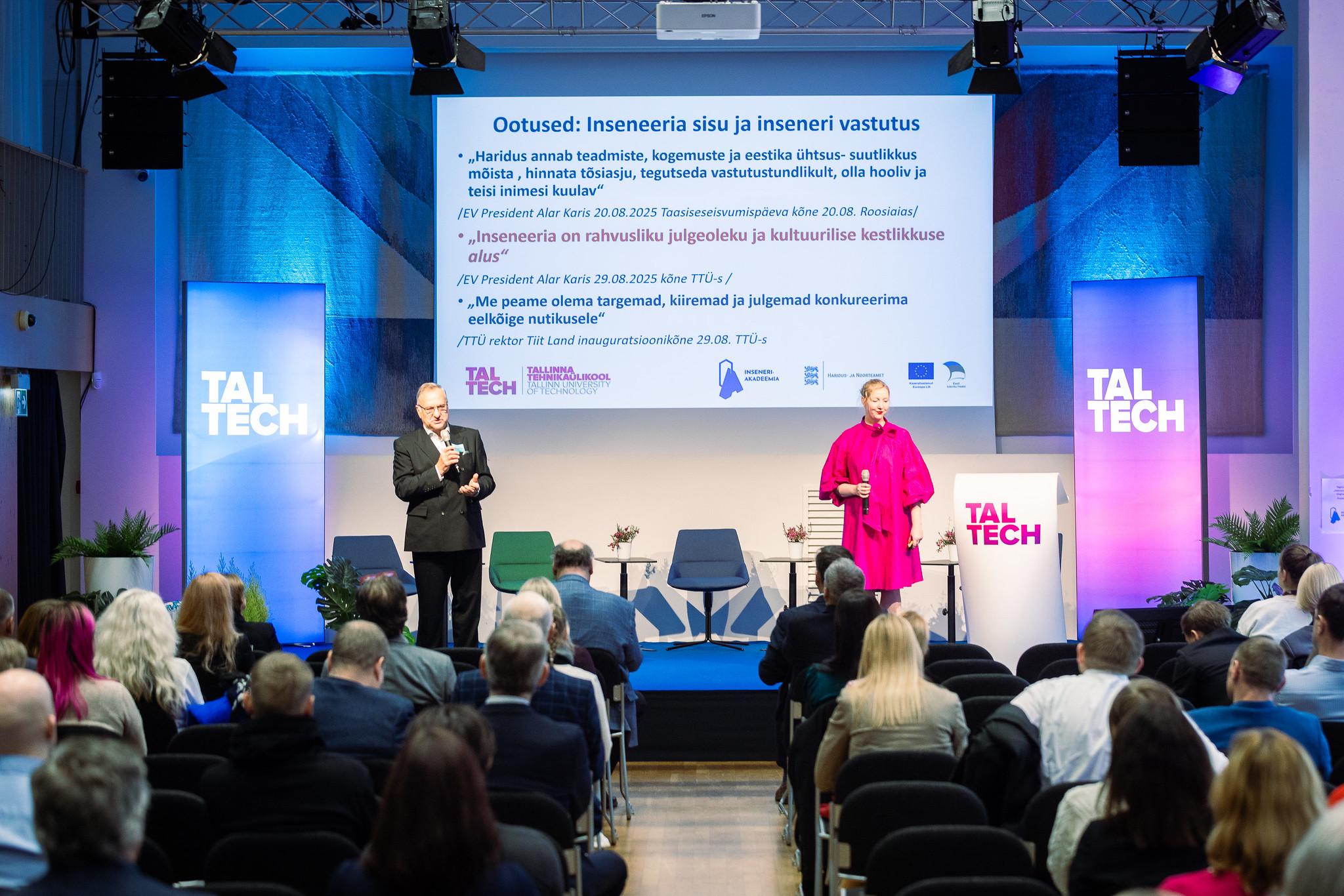 Arvi Hamburg ja Triin Ploompuu ühisel ettekandel