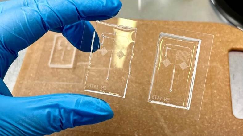 Mikrofluidika polümeerkiibid