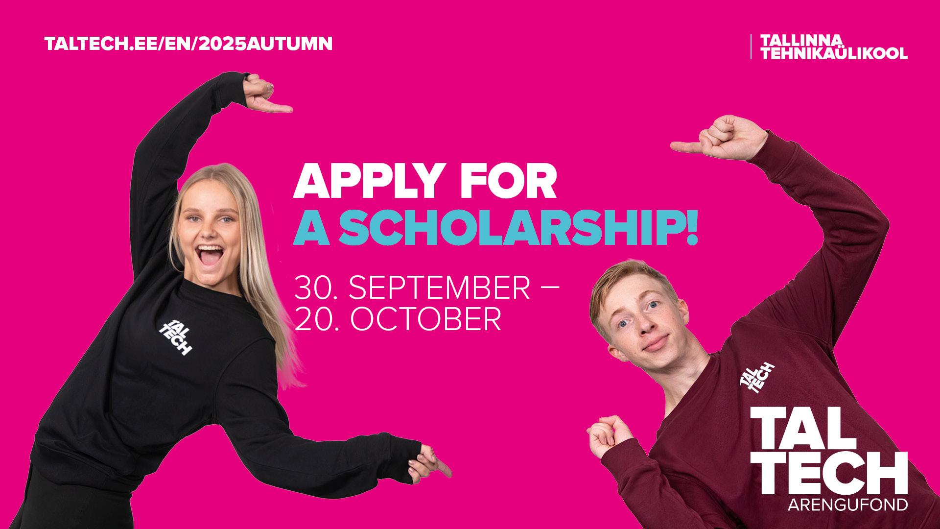 Development's Fund Autumn Scholarship Competition