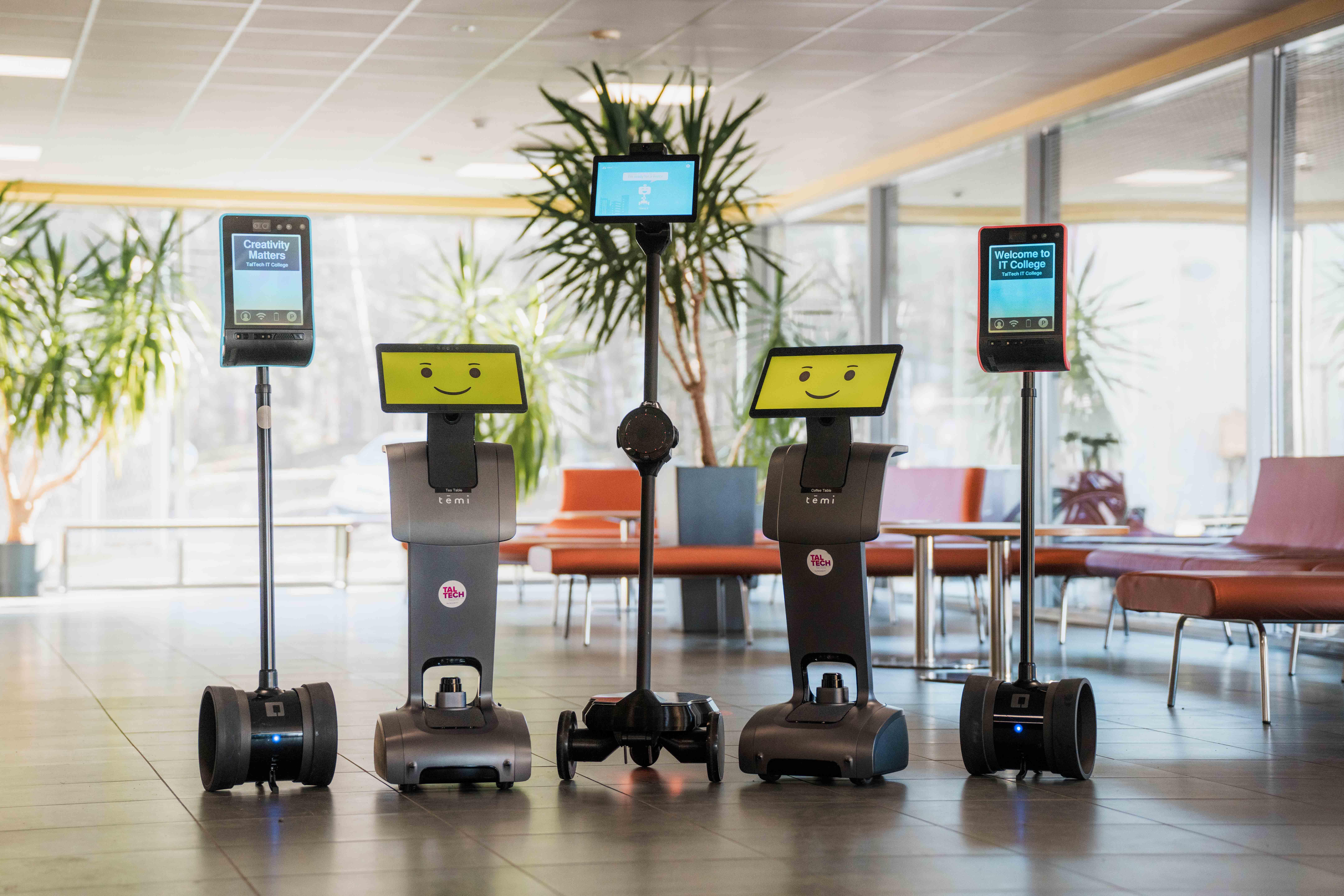 TalTech IT College_uurimisrühmade robotid
