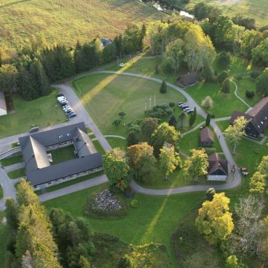 aerophoto of a farm complex